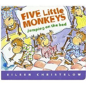 Five Little Monkeys Jumping on the Bed Lap -- Eileen Christelow